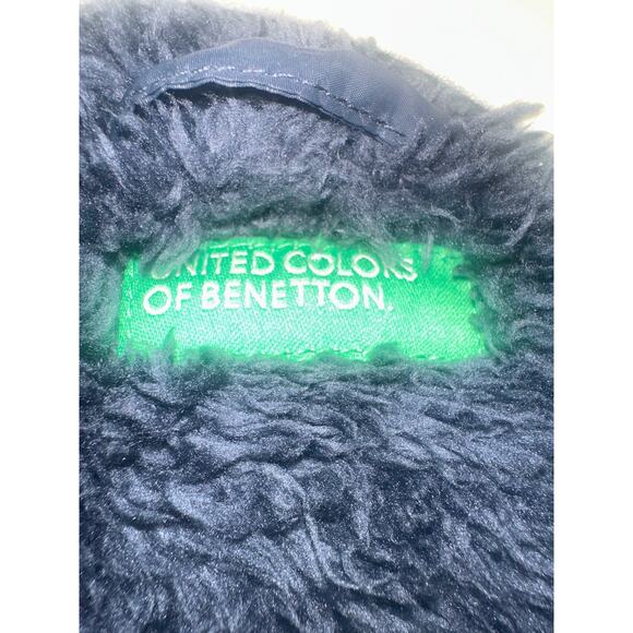 United Colors of Beneton warm inner padded hooded jacket Sz 4-5 yrs - Picture 4 of 6